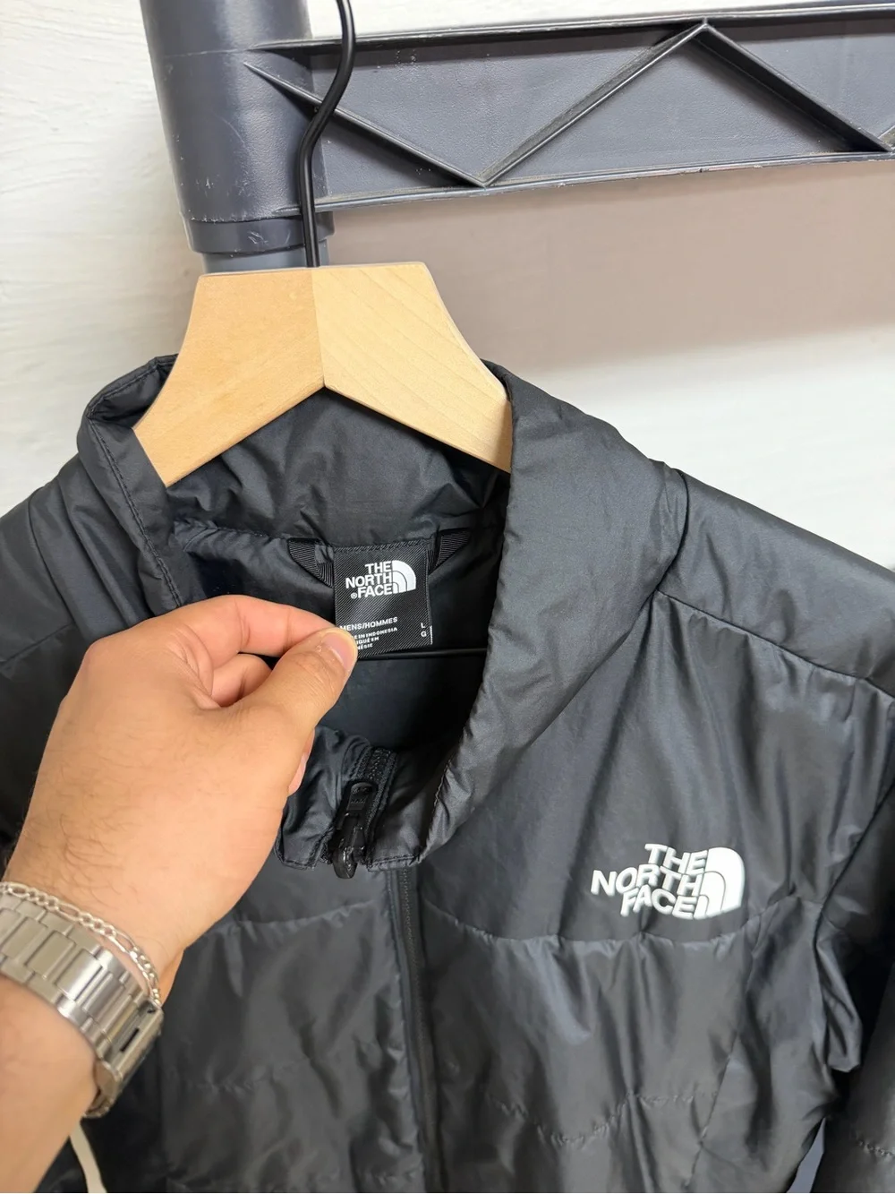 The North Face Mens Large Puffer Clement Triclimate Shell Hooded Jacket 3 in 1